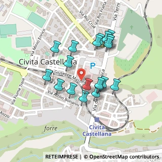 Mappa Via dei Ceramisti, 01033 Civita Castellana VT, Italia (0.21)