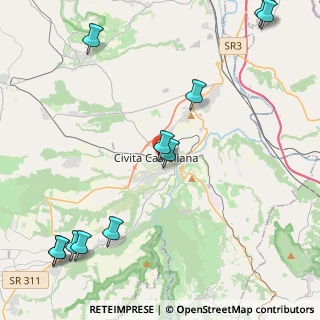 Mappa Via dei Ceramisti, 01033 Civita Castellana VT, Italia (6.46)