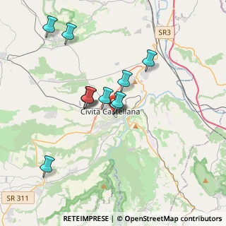 Mappa Via Giuseppe Mazzini, 01033 Civita Castellana VT, Italia (3.29182)