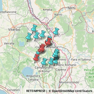 Mappa Centro commerciale piazza marcantoni, 01033 Civita Castellana VT, Italia (10.2335)