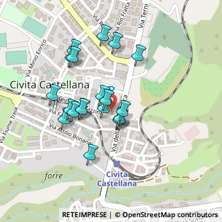 Mappa Centro commerciale piazza marcantoni, 01033 Civita Castellana VT, Italia (0.2015)