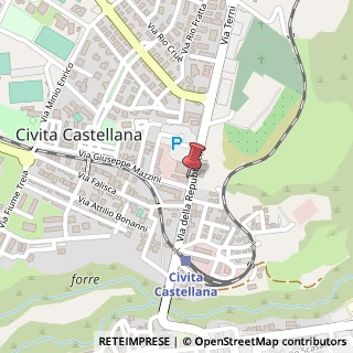 Mappa Via Casimiro Marcantoni, 17, 01033 Civita Castellana, Viterbo (Lazio)