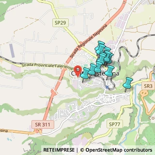 Mappa Via Rio Del Colle, 01033 Civita Castellana VT, Italia (0.75167)
