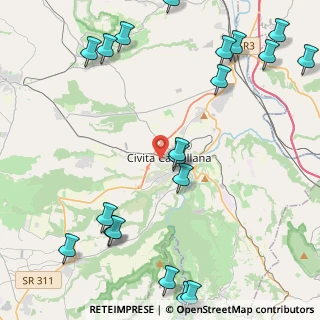 Mappa Via Rio Del Colle, 01033 Civita Castellana VT, Italia (6.2815)