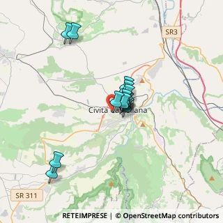 Mappa Via Rio Del Colle, 01033 Civita Castellana VT, Italia (2.61429)