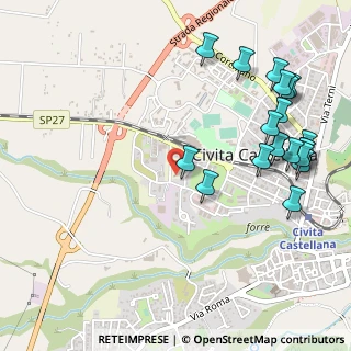 Mappa Via Rio Del Colle, 01033 Civita Castellana VT, Italia (0.674)