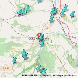 Mappa Via Falisca, 01033 Civita Castellana VT, Italia (6.2345)
