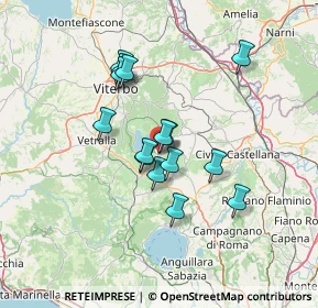 Mappa Viale S. Francesco D'Assisi, 01037 Ronciglione VT, Italia (11.48333)