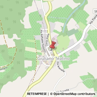 Mappa Via Del Tratturo, 2, 66010 Giuliano Teatino, Chieti (Abruzzo)