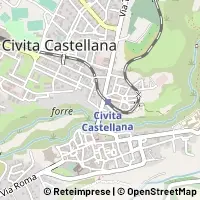 Hartă Civita Castellana