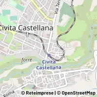 Hartă Civita Castellana