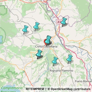 Mappa Via Palmiro Togliatti, 01033 Civita Castellana VT, Italia (6.3325)