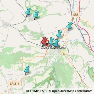Mappa Via Falerina, 01033 Civita Castellana VT, Italia (3.01545)
