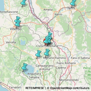 Mappa Via Falerina, 01033 Civita Castellana VT, Italia (16.83)