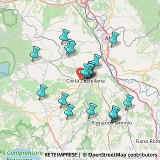 Mappa Via Falerina, 01033 Civita Castellana VT, Italia (6.9915)