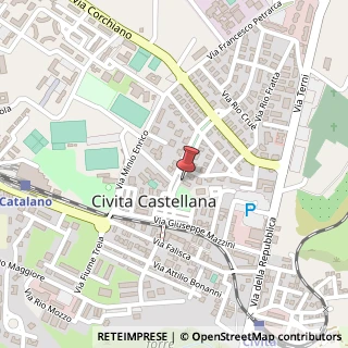 Mappa Via San Gratiliano, 43, 01033 Civita Castellana, Viterbo (Lazio)