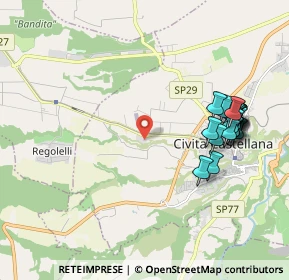 Mappa Via Falerina Km 3, 01033 Civita Castellana VT, Italia (2.2745)