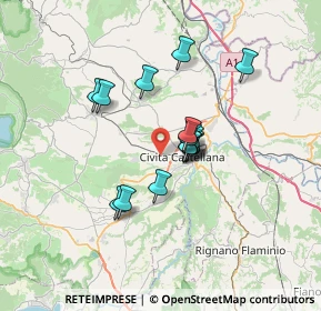 Mappa Via Falerina Km 3, 01033 Civita Castellana VT, Italia (5.346)
