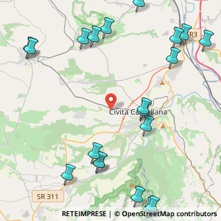Mappa Via Falerina Km 3, 01033 Civita Castellana VT, Italia (6.45)