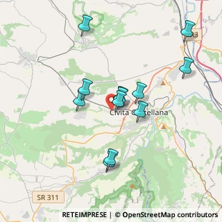 Mappa Via Falerina Km 3, 01033 Civita Castellana VT, Italia (3.50833)