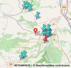 Mappa Via Falerina Km 3, 01033 Civita Castellana VT, Italia (4.00692)