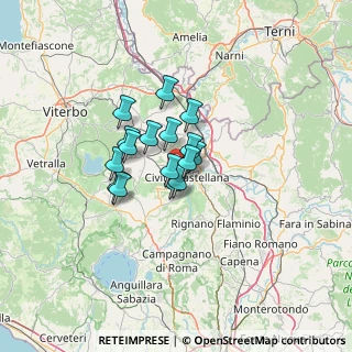 Mappa Via Falerina Km 3, 01033 Civita Castellana VT, Italia (8.50125)