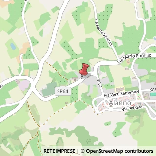 Mappa Via Rocca D'Arazzo, 1, 65020 Alanno, Pescara (Abruzzo)