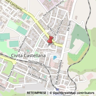 Mappa Via Salvador Allende, 3, 01033 Civita Castellana, Viterbo (Lazio)
