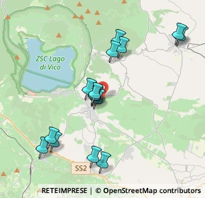 Mappa Via Caprarola, 01037 Ronciglione VT, Italia (4.044)