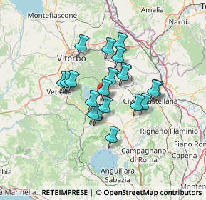 Mappa Via Caprarola, 01037 Ronciglione VT, Italia (10.4855)