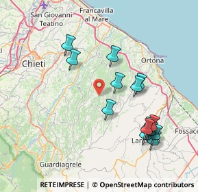 Mappa Via dei Molini, 66010 Canosa sannita CH, Italia (8.3)