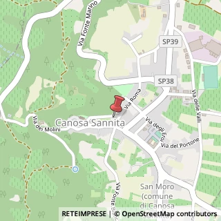 Mappa Via Roma, 35, 66010 Canosa Sannita, Chieti (Abruzzo)