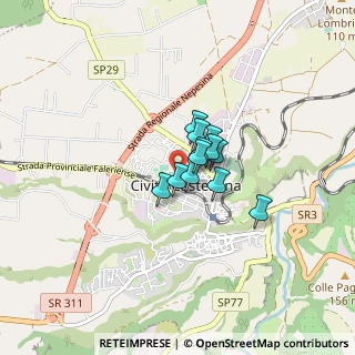 Mappa Viale Enrico Minio, 01033 Civita Castellana VT, Italia (0.42583)