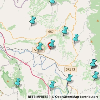 Mappa Via dei Casali, 02044 Forano RI, Italia (6.28615)