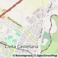 Mapa Civita Castellana