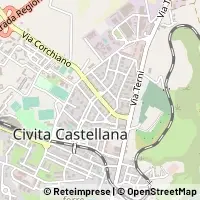 Mapa Civita Castellana
