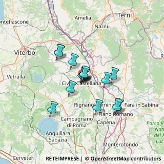 Mappa Via Rio Fratta, 01033 Civita Castellana VT, Italia (9.948)