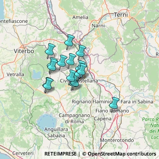Mappa Via Rio Fratta, 01033 Civita Castellana VT, Italia (10.0275)