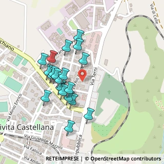 Mappa Via Rio Fratta, 01033 Civita Castellana VT, Italia (0.221)