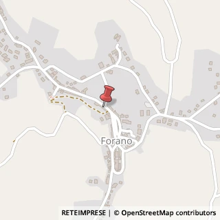 Mappa Via del Passeggio, 8, 02044 Forano, Rieti (Lazio)