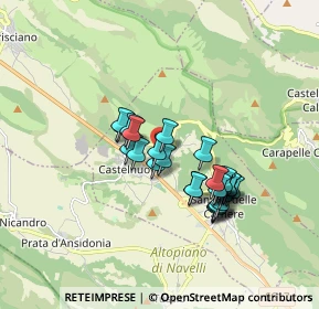 Mappa Via San Leonardo, 67020 San Pio delle Camere AQ, Italia (1.51786)