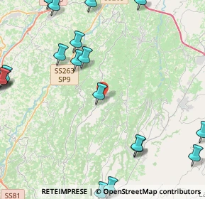 Mappa Via Piane, 66016 Guardiagrele CH, Italia (6.5755)