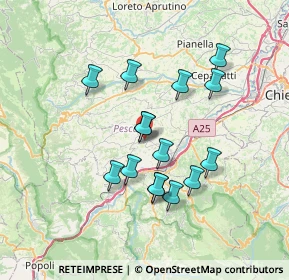 Mappa Via Circonterranea, 65020 Alanno PE, Italia (6.44267)