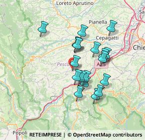 Mappa Via Circonterranea, 65020 Alanno PE, Italia (6.11737)