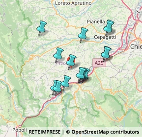 Mappa Via Circonterranea, 65020 Alanno PE, Italia (6.31533)