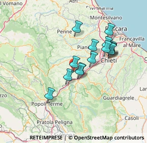 Mappa Via Circonterranea, 65020 Alanno PE, Italia (12.356)