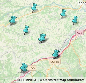 Mappa Via Circonterranea, 65020 Alanno PE, Italia (4.83154)