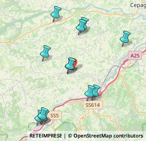 Mappa Via Circonterranea, 65020 Alanno PE, Italia (4.53917)