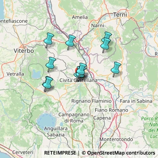 Mappa Piazza della Liberazione, 01033 Civita Castellana VT, Italia (11.41667)