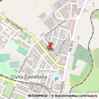 Mappa Piazza della liberazione 12, 01033 Civita Castellana, Viterbo (Lazio)